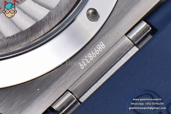 Constellation 41mm VSF Blue Ceramic Blue Dial Blue Gummy Strap A8900 - Image 15