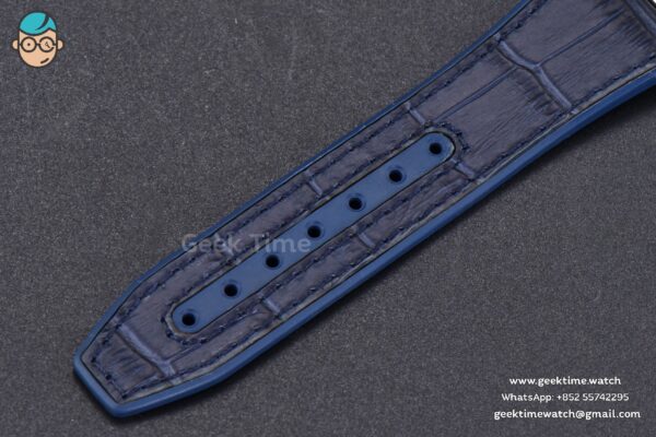 Constellation 41mm VSF Blue Ceramic Blue Dial Blue Gummy Strap A8900 - Image 25