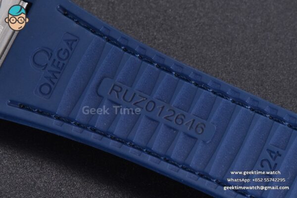 Constellation 41mm VSF Blue Ceramic Blue Dial Blue Gummy Strap A8900 - Image 26