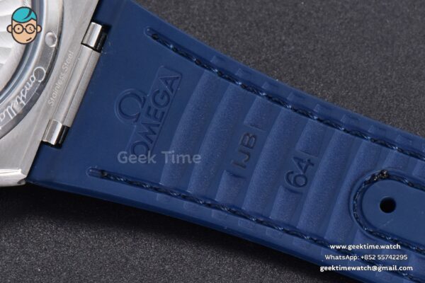 Constellation 41mm VSF Blue Ceramic Blue Dial Blue Gummy Strap A8900 - Image 27
