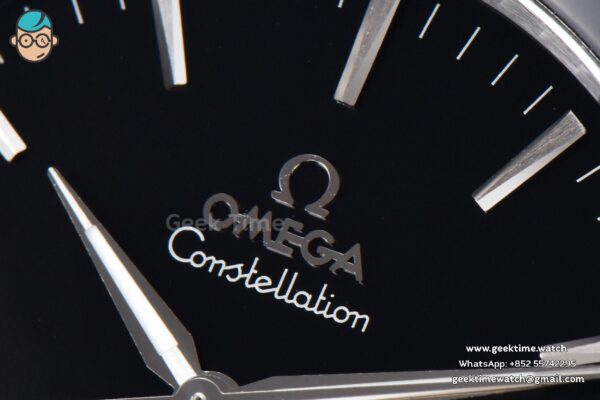 Constellation 41mm VSF Black Ceramic Black Dial Black Gummy Strap A8900 - Image 3