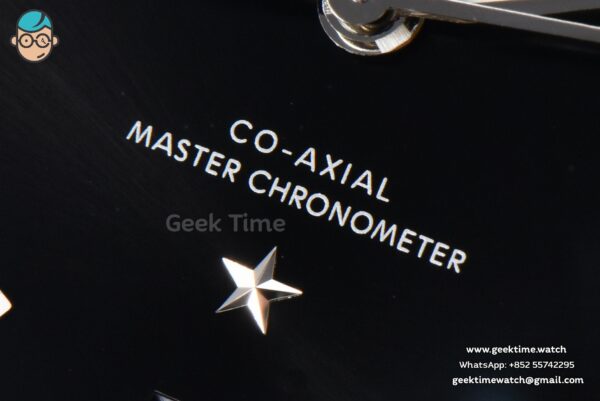 Constellation 41mm VSF Black Ceramic Black Dial Black Gummy Strap A8900 - Image 5