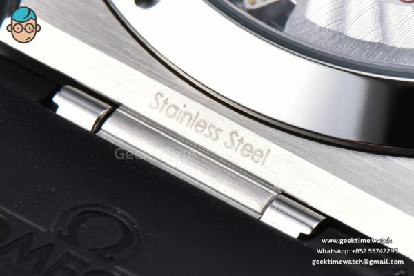 Constellation 41mm VSF Black Ceramic Black Dial Black Gummy Strap A8900 - Image 17