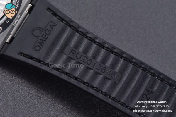 Constellation 41mm VSF Black Ceramic Black Dial Black Gummy Strap A8900 - Image 28