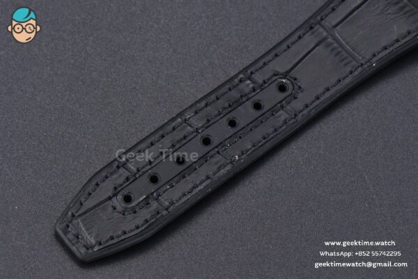 Constellation 41mm VSF Black Ceramic Black Dial Black Gummy Strap A8900 - Image 29