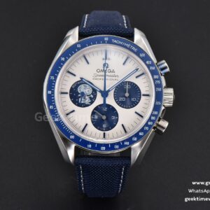 Speedmaster Professional ‘Snoopy’ 50th Anniversary 42mm GSF Nylon Strap A7750 (Mod)
