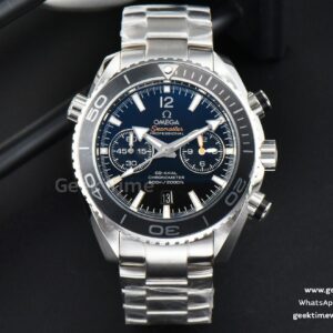 Planet Ocean Chrono 45.5mm OMF Black Dial SS Bracelet A9300