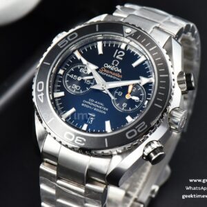Planet Ocean Chrono 45.5mm OMF Black Dial SS Bracelet A9300