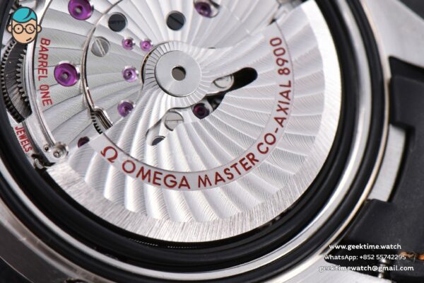 Aqua Terra 150M Master Chronometers VSF 41MM Dark Blue Dial Blue Hand Rubber Strap A8900 - Image 21