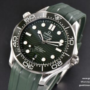 Seamaster Diver 300M 42mm VSF Green Ceramic Green Dial Green Rubber Strap A8800