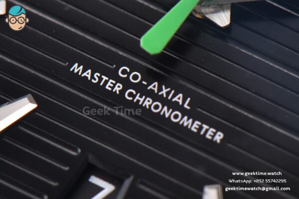 Aqua Terra 150M Master Chronometers VSF 41MM Black Dial Green Hand Nylon Strap A8900 - Image 3