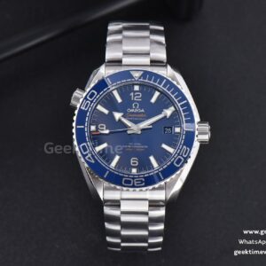Planet Ocean 600m 43.5mm VSF Blue Dial SS Bracelet A8906