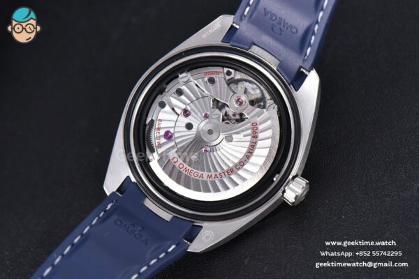 Aqua Terra 150M Seamaster VSF 41MM Gray Dial Blue Hands Blue Rubber Strap A8900 - Image 11
