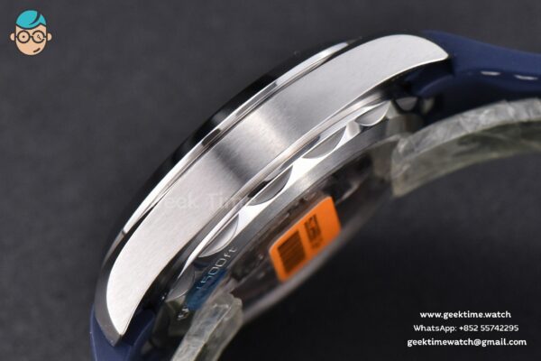 Aqua Terra 150M Seamaster VSF 41MM Gray Dial Blue Hands Blue Rubber Strap A8900 - Image 15