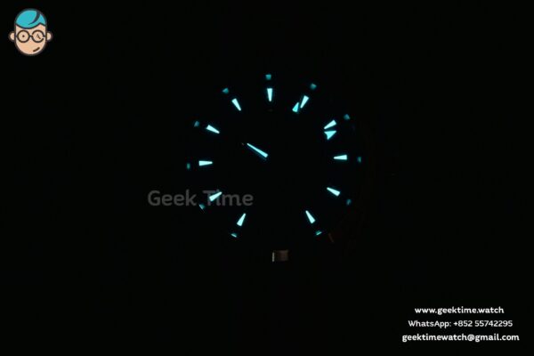 Aqua Terra 150M Seamaster VSF 41MM Gray Dial Blue Hands Blue Rubber Strap A8900 - Image 24