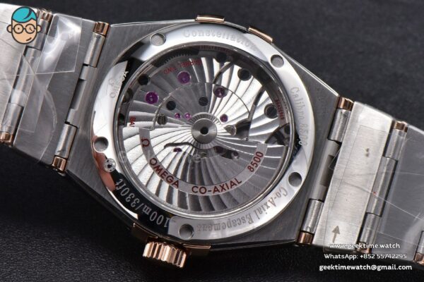 Constellation VSF 38MM RG/SS White Textured Dial RG/SS Bracelet A8500 - Image 15