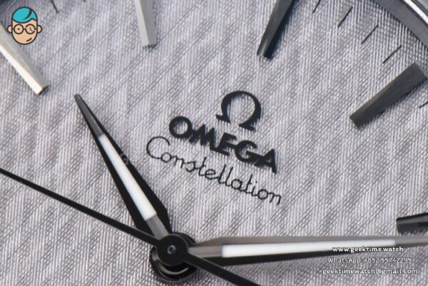 Constellation 41MM VSF Black Dial Black Black/Silver Bezel Gummy Strap A8900 - Image 3