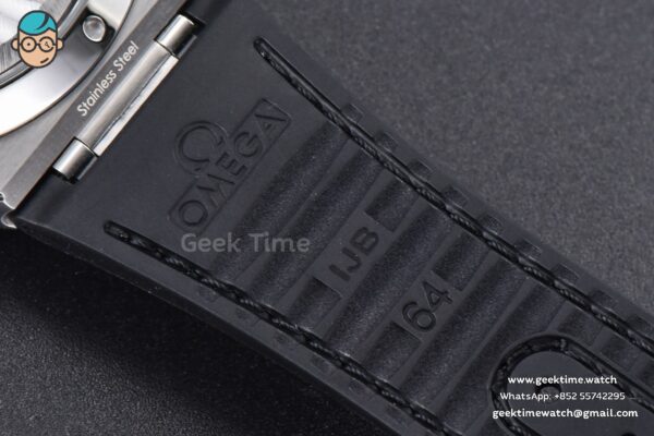 Constellation 41MM VSF Black Dial Black Black/Silver Bezel Gummy Strap A8900 - Image 23