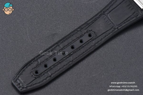 Constellation 41MM VSF Black Dial Black Black/Silver Bezel Gummy Strap A8900 - Image 28