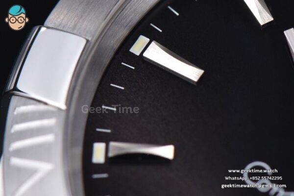 Constellation 38mm SS VSF Black Dial Stick Markers on SS Bracelet A8500 Super Clone - Image 5