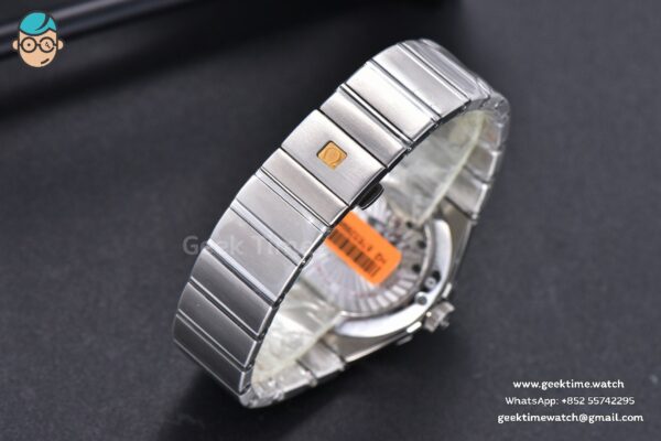 Constellation 38mm SS VSF Black Dial Stick Markers on SS Bracelet A8500 Super Clone - Image 23