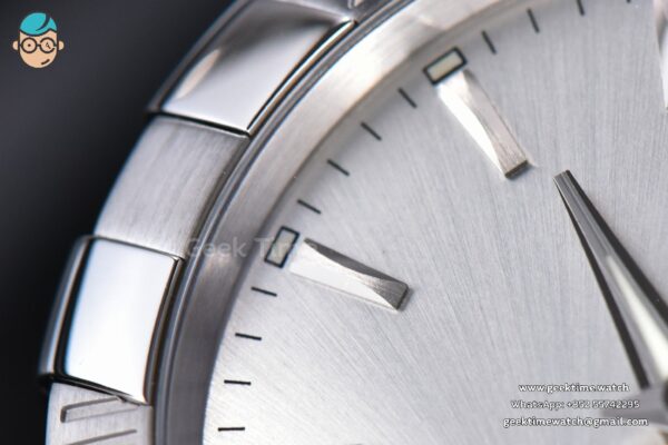 Constellation 38mm SS VSF Silver Dial Stick Markers on SS Bracelet A8500 Super Clone - Image 5