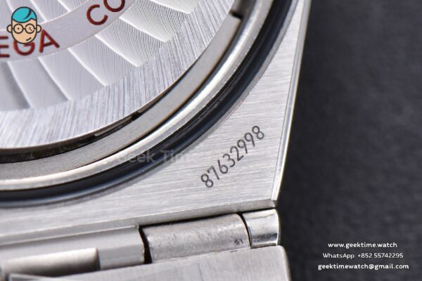 Constellation 38mm SS VSF Silver Dial Stick Markers on SS Bracelet A8500 Super Clone - Image 17