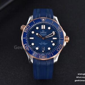 Seamaster Diver RG/SS 300M VSF 42mm Blue Dial Rubber Strap A8800