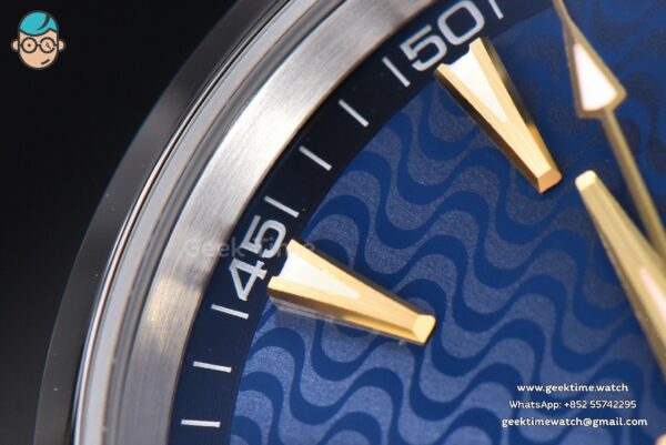 Aqua Terra 150M VSF 41MM Blue Wave Dial YG Markers SS Bracelet A8500 - Image 7