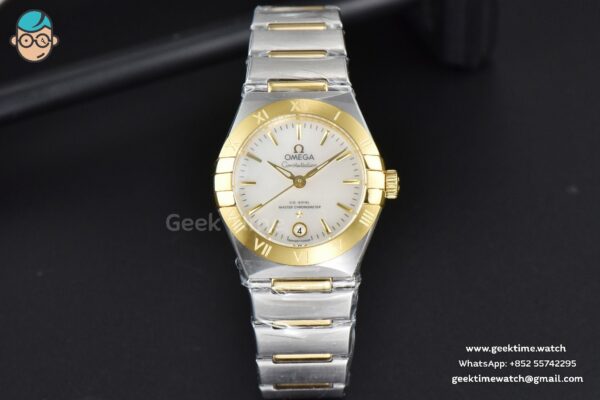 Constellation 29mm TWSF YG MOP Dial YG/SS Bracelet A8700 - Image 2