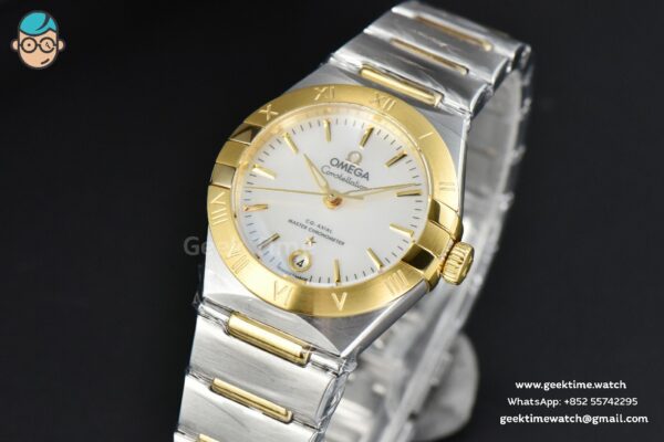 Constellation 29mm TWSF YG MOP Dial YG/SS Bracelet A8700
