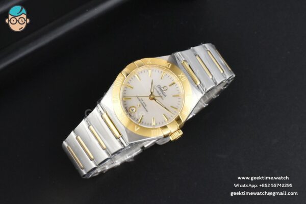 Constellation 29mm TWSF YG MOP Dial YG/SS Bracelet A8700 - Image 4