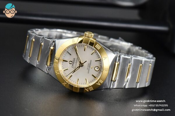 Constellation 29mm TWSF YG MOP Dial YG/SS Bracelet A8700 - Image 5