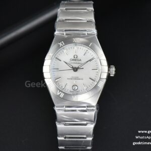 Constellation 29mm TWSF White Dial Stick Marker SS Bracelet A8700