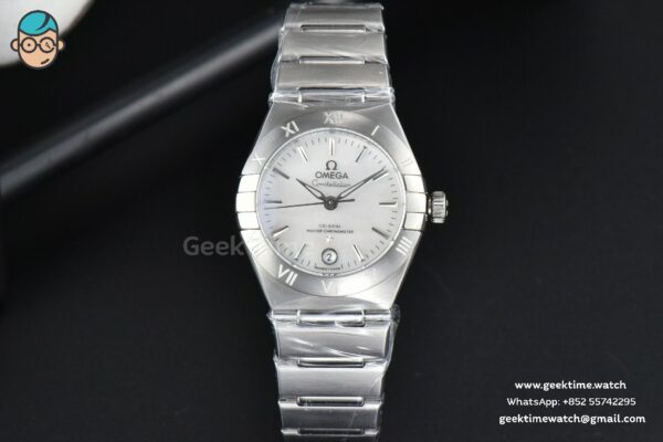 Constellation 29mm TWSF White Dial Stick Marker SS Bracelet A8700 - Image 2