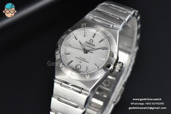 Constellation 29mm TWSF White Dial Stick Marker SS Bracelet A8700