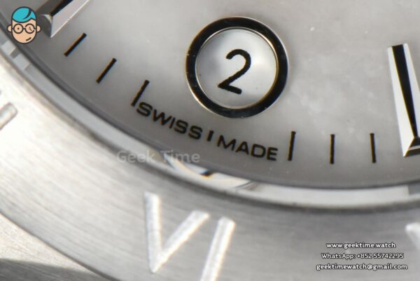 Constellation 29mm TWSF White Dial Stick Marker SS Bracelet A8700 - Image 6