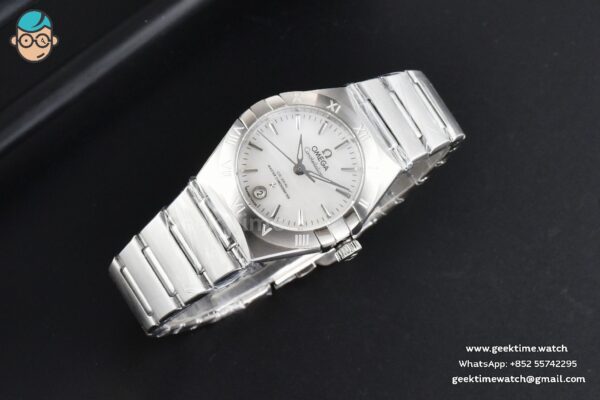 Constellation 29mm TWSF White Dial Stick Marker SS Bracelet A8700 - Image 10