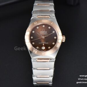 Constellation 29mm TWSF RG Brown Dial RG/SS Bracelet A8700