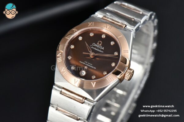 Constellation 29mm TWSF RG Brown Dial RG/SS Bracelet A8700