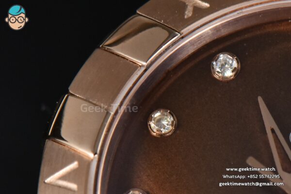 Constellation 29mm TWSF RG Brown Dial RG/SS Bracelet A8700 - Image 4
