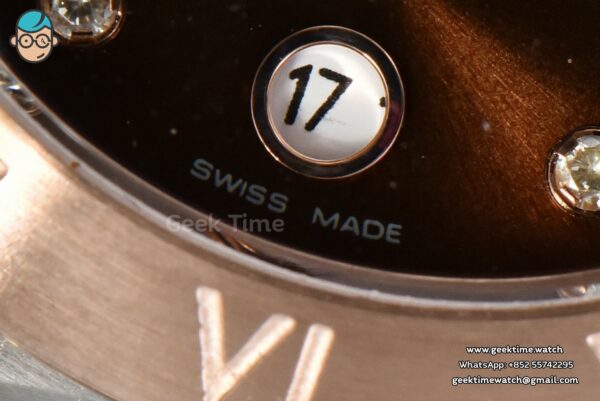 Constellation 29mm TWSF RG Brown Dial RG/SS Bracelet A8700 - Image 6