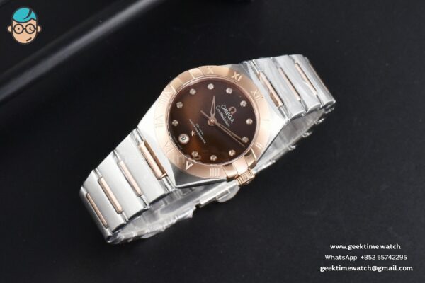Constellation 29mm TWSF RG Brown Dial RG/SS Bracelet A8700 - Image 10