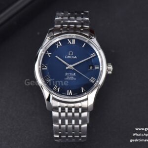 De Ville Hour Vision VSF 41mm Blue Dial SS Bracelet A8500
