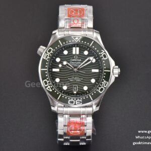 Seamaster Diver 300M 42mm ORF Green Ceramic Green Dial SS Bracelet A8800