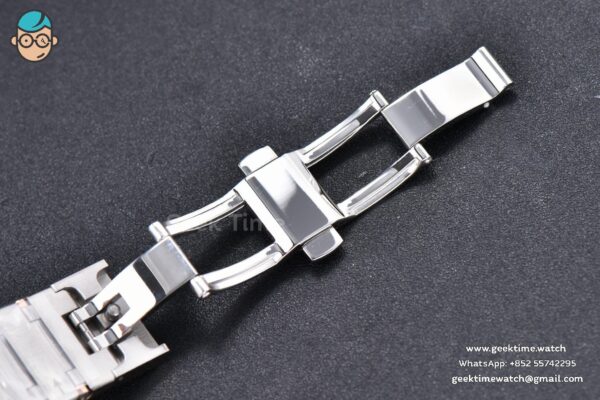 Constellation 38mm SS/RG VSF Silver Dial Diamonds Markers on SS/RG Bracelet A8500 Super Clone - Image 26