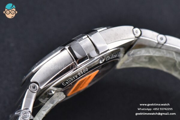 Constellation 38mm SS VSF Black Dial Diamond Markers on SS Bracelet A8500 Super Clone - Image 11