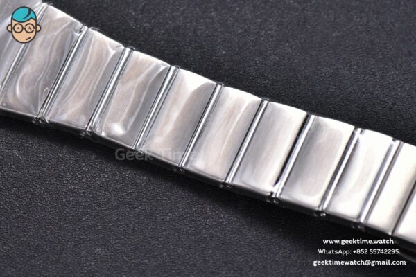 Constellation 38mm SS VSF Black Dial Diamond Markers on SS Bracelet A8500 Super Clone - Image 24