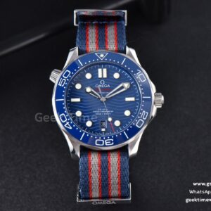 Seamaster Diver 300M VSF 42mm Blue Dial Nylon Strap A8800