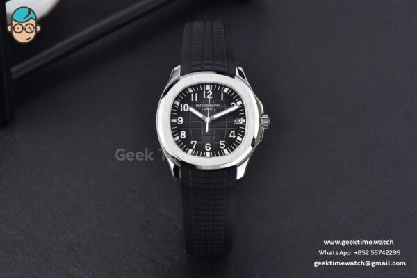 Aquanaut 5167 40mm ZF Gray Dial Black Rubber Strap A324 - Image 2